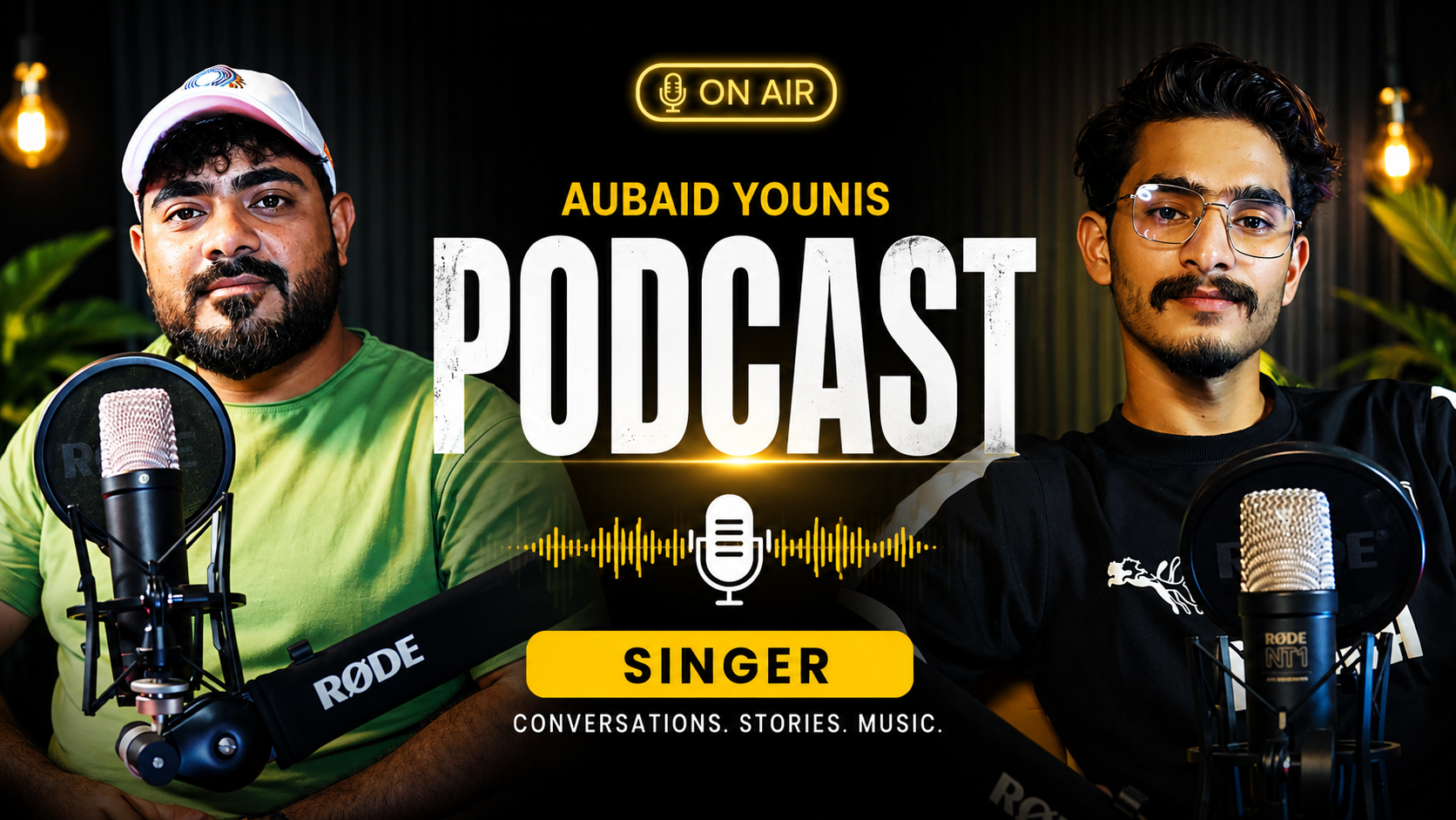 INSIGHTFUL CONVERSATION WITH SINGER AUBAID YOUNIS