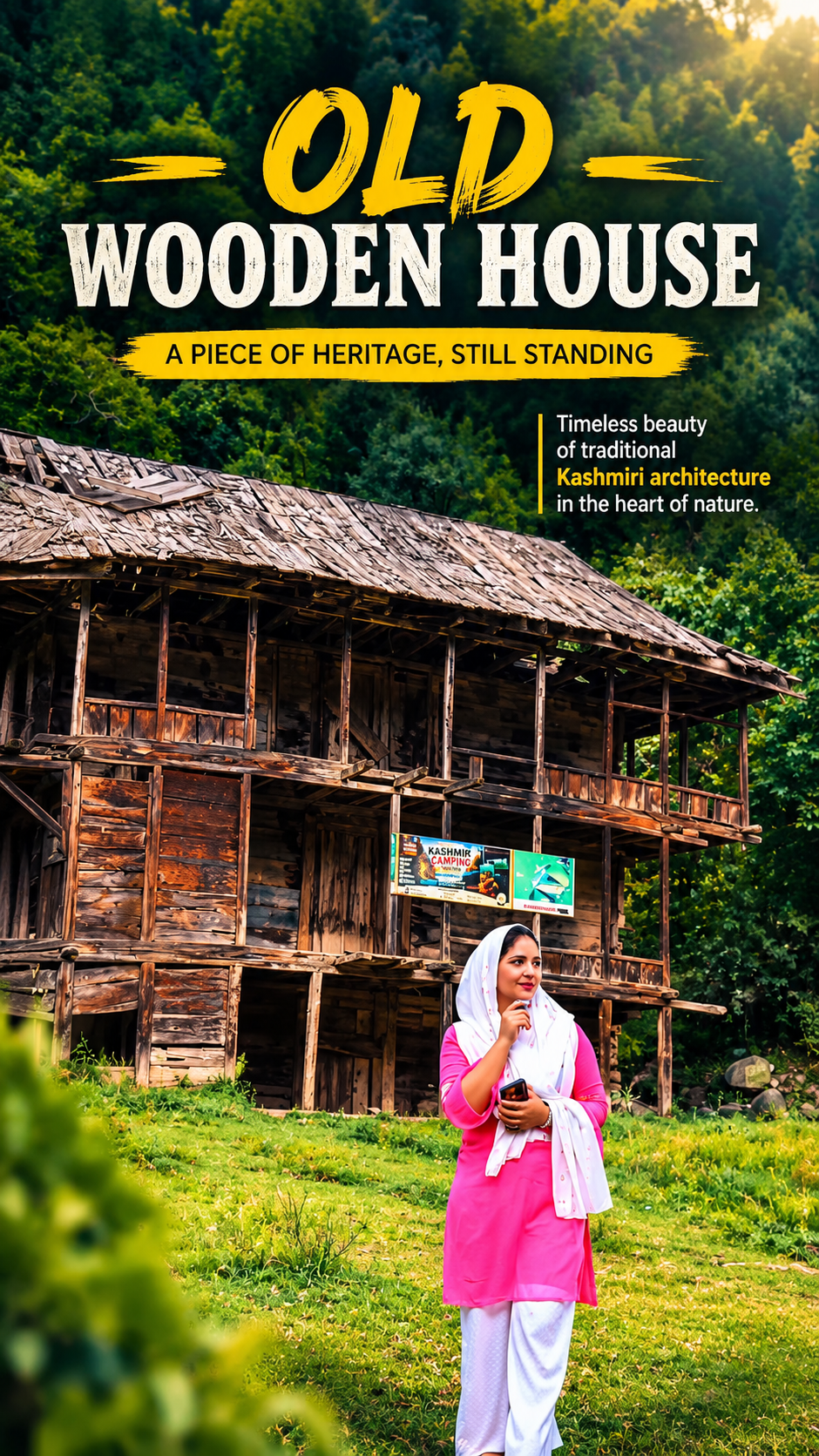 AN OLD HOUSE WITH A THOUSAND UNTOLD STORIES|