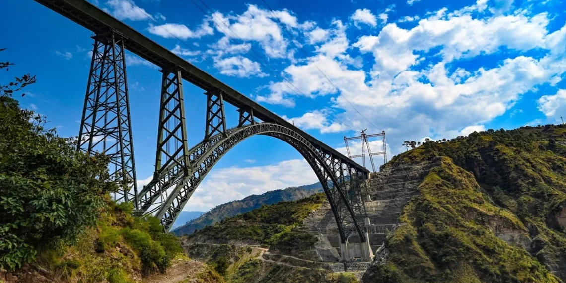 Chenab Railway Bridge, World’s Tallest