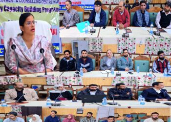 DC Kupwara presides over capacity Building program on implementation of project YUVA