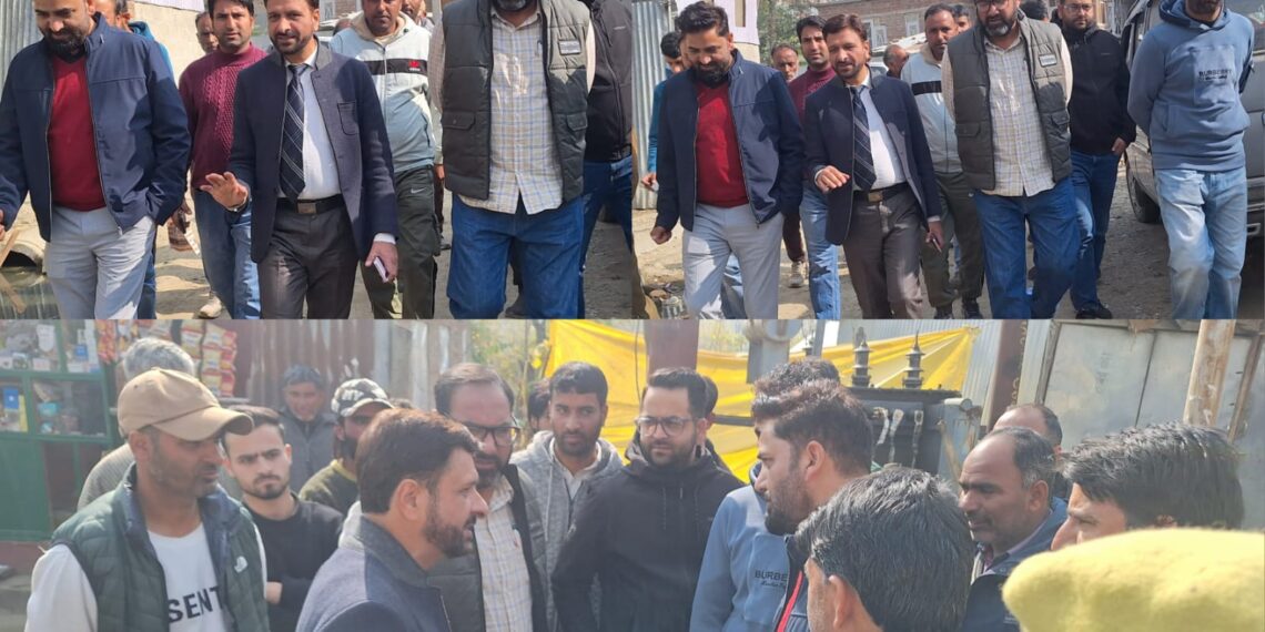 ADC Handwara kick starts macadamization at Waskura