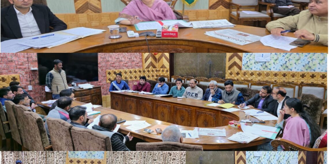 DC Kupwara chairs DDMA meeting 41 cases approved for relief under SDRF norms