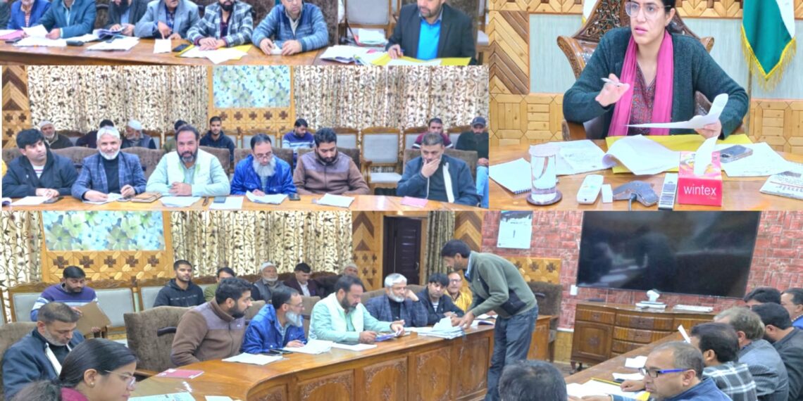 DC Kupwara chairs Rent Assessment Committee meeting