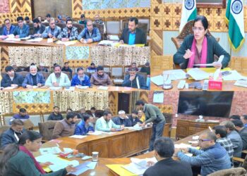 DC Kupwara chairs Rent Assessment Committee meeting