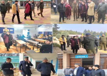 DC Kupwara Inspects JKSSB Examination Centers, takes stock of facilities