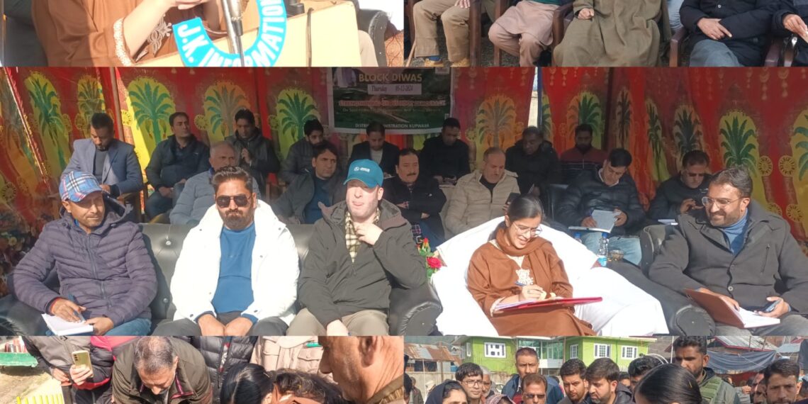 *DC Kupwara chairs weekly Block Diwas programme at Zachaldara