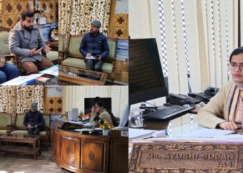 DDC Kupwara reviews progress under NADCP AI Programe