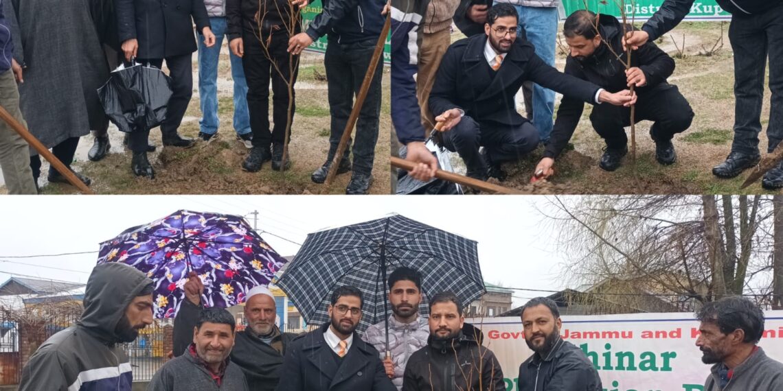 Plantation drive held at Handwara