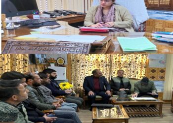 DEO Kupwara Holds Meeting with Political Parties Kupwara