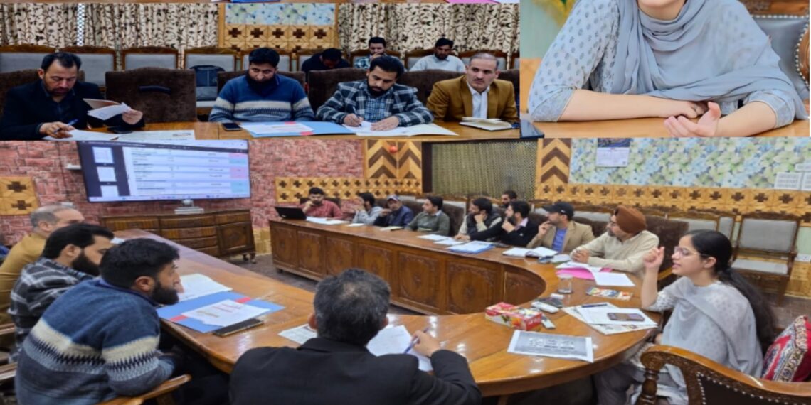 DC Kupwara reviews progress under HADP, Dakshe Kissan