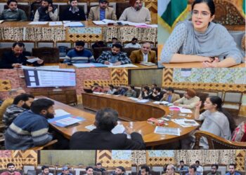 DC Kupwara reviews progress under HADP, Dakshe Kissan